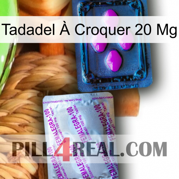 Tadadel À Croquer 20 Mg 37